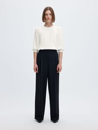PUFFÄRMEL SWEATSHIRT, Snow White, highres