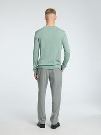 SWETER Z OKRĄGŁYM DEKOLTEM, Iceberg Green, highres