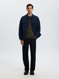 CREWNECK PULLOVER, Forest Night, highres