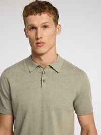 EN MAILLE POLO, Vetiver, highres