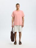 Selected REGULAR T-SHIRT, Rose Tan, highres - 16087842_RoseTan_008.jpg