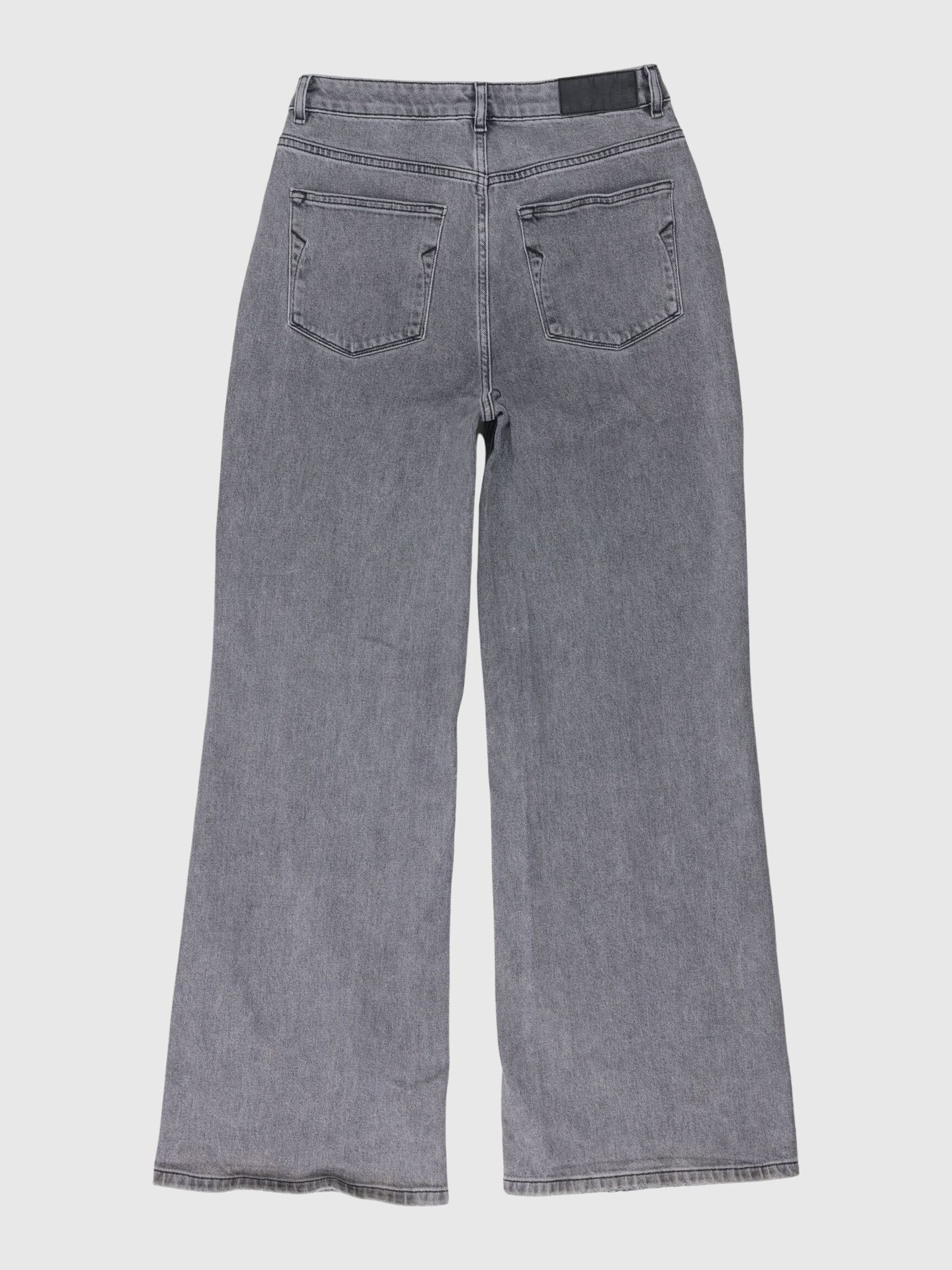 GRIJS WIDE FIT JEANS, Light Grey Denim, highres