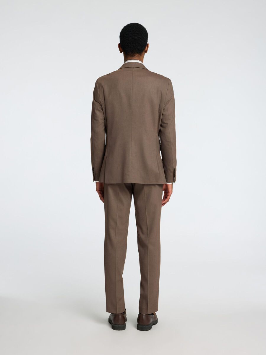 Selected WOVEN WOOL BLEND BLAZER, Kelp, highres - 16087868_Kelp_004.jpg