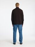 Selected WOOL BLEND ROLL NECK PULLOVER, Chocolate Torte, highres - 16094649_ChocolateTorte_004.jpg