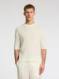 Selected STRICK T-SHIRT, Egret, highres - 16099002_Egret_003.jpg
