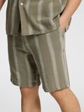 Selected STRIPED COTTON SHORTS, Vetiver, highres - 16091289_Vetiver_1165884_006.jpg