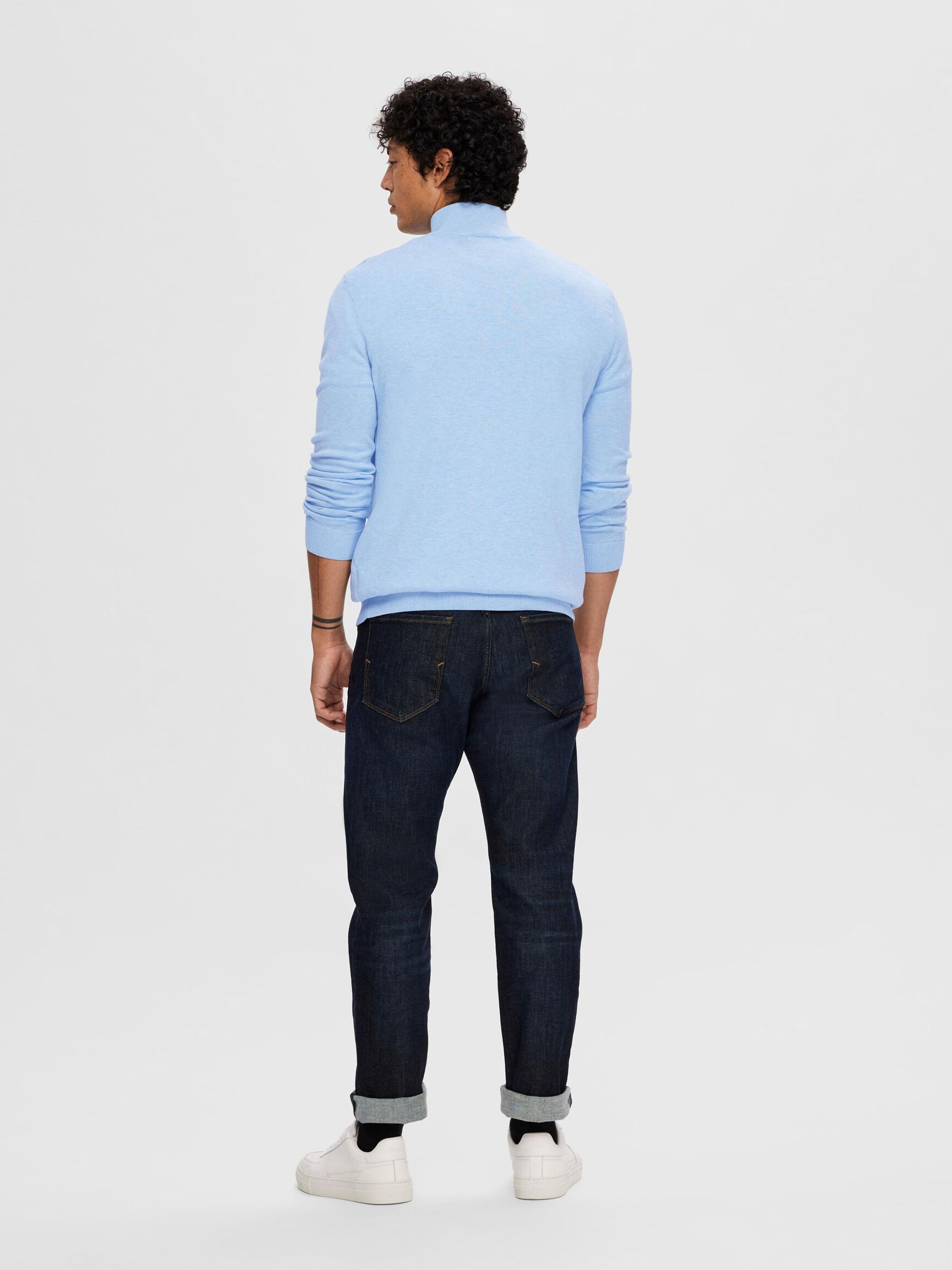 PULLOVER A MAGLIA, Cashmere Blue, highres