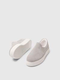 SUEDE TRAINERS, Grey, highres