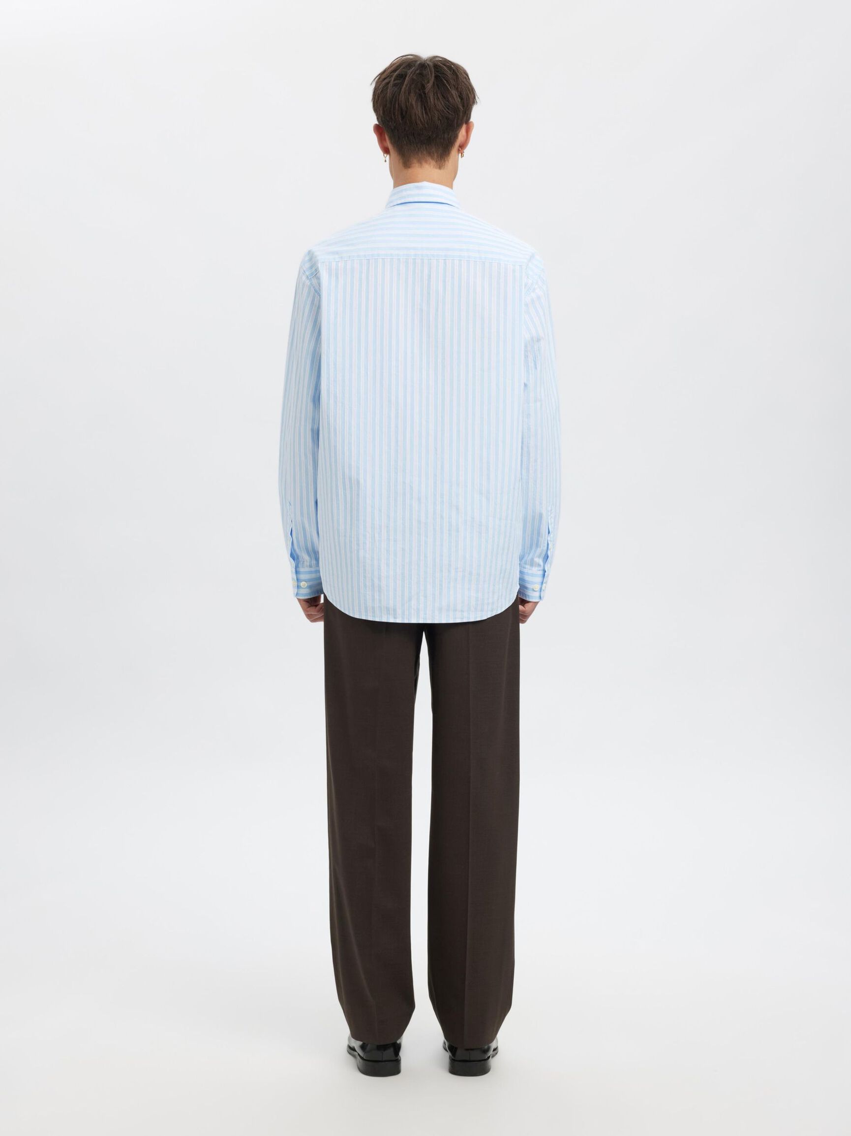 RELAXED FIT HEMD, Cashmere Blue, highres