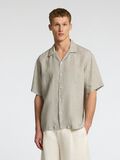 Selected 100% LEINEN KURZARMHEMD, Vetiver, highres - 16096908_Vetiver_003.jpg