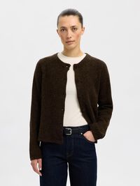 ULDBLANDING STRIKKET CARDIGAN, Delicioso, highres