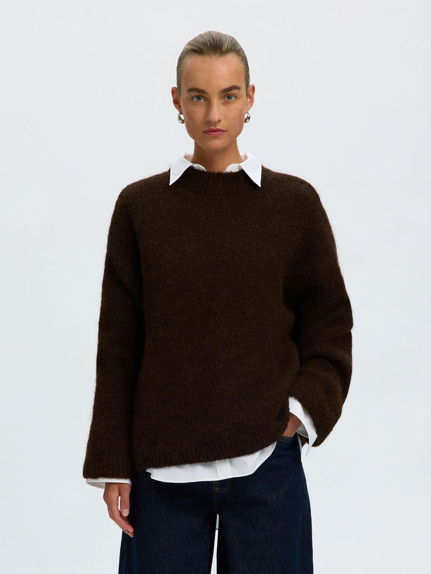 WOOL BLEND  PULLOVER, Delicioso, highres