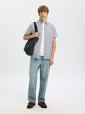 Selected COTTON BLEND SHORT SLEEVED SHIRT, Bright White, highres - 16079053_BrightWhite_1175198_008.jpg