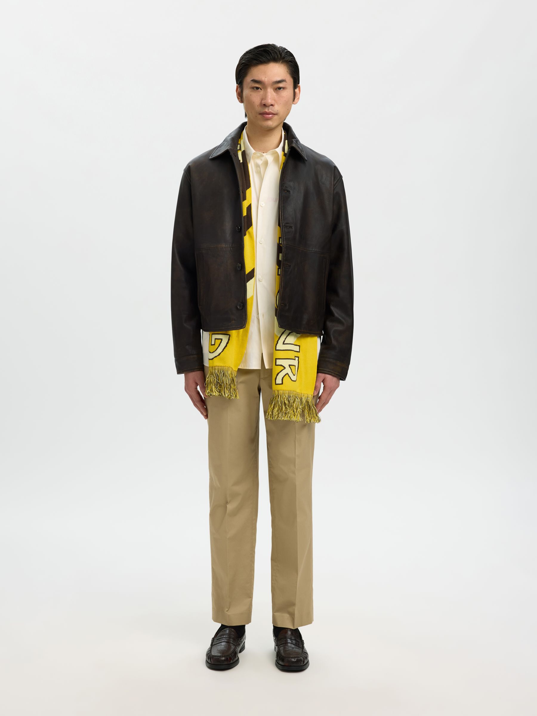 - CUERO DE CORDERO 100 % CHAQUETA DE PIEL, Demitasse, highres