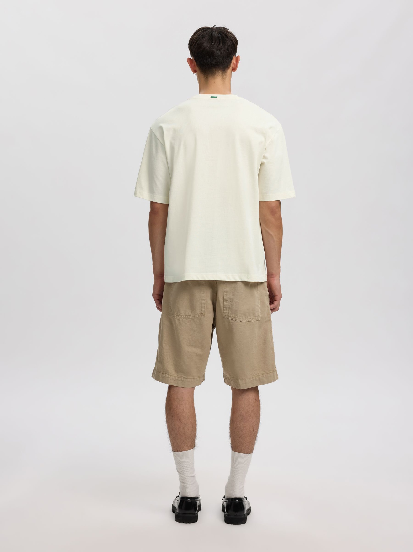 COUPE AMPLE T-SHIRT, Coconut Milk, highres