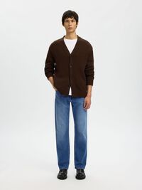 SUORALAHKEISET FARKUT, Medium Blue Denim, highres