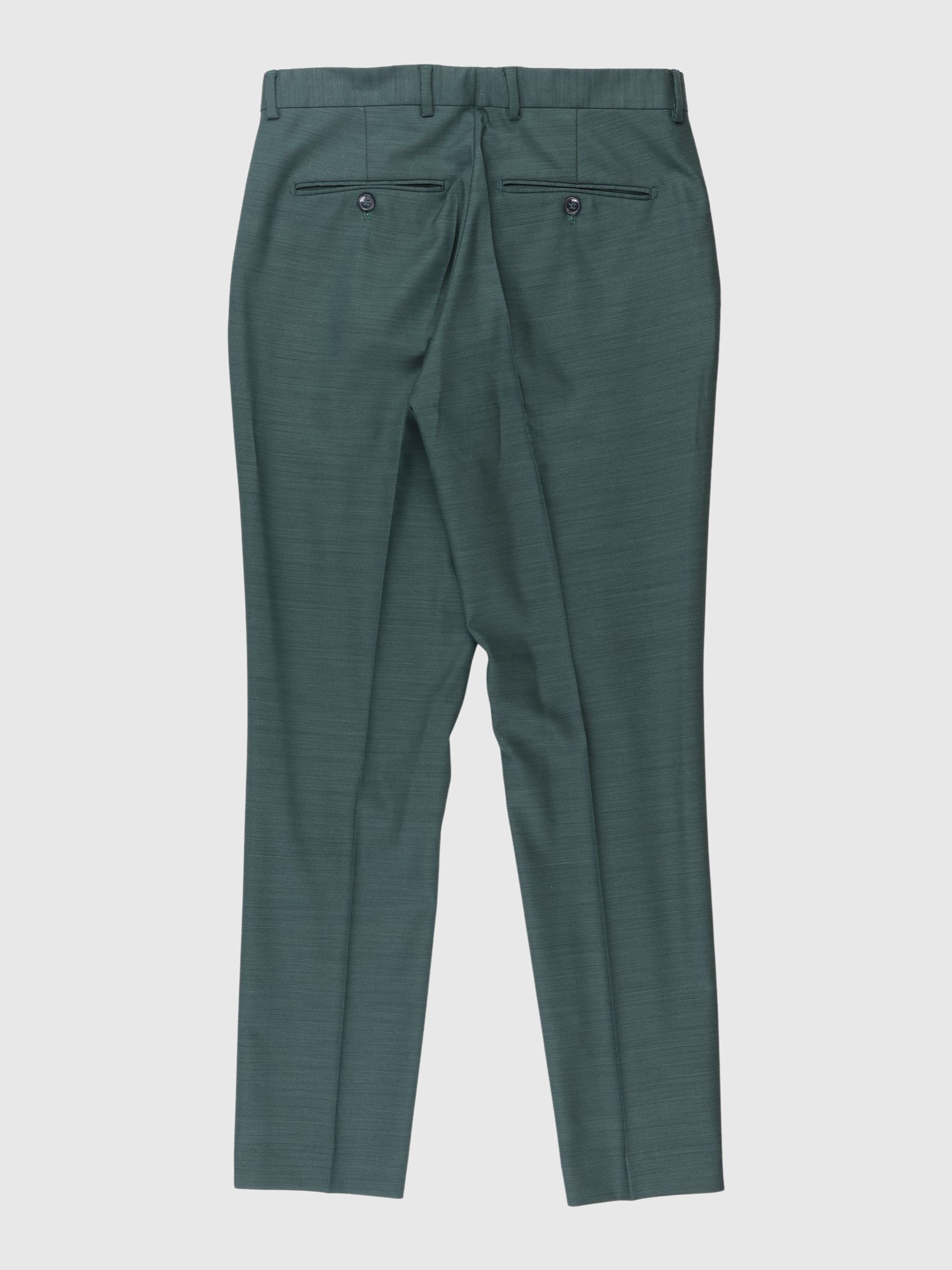 SLIM FIT BUKSER, Dark Green, highres