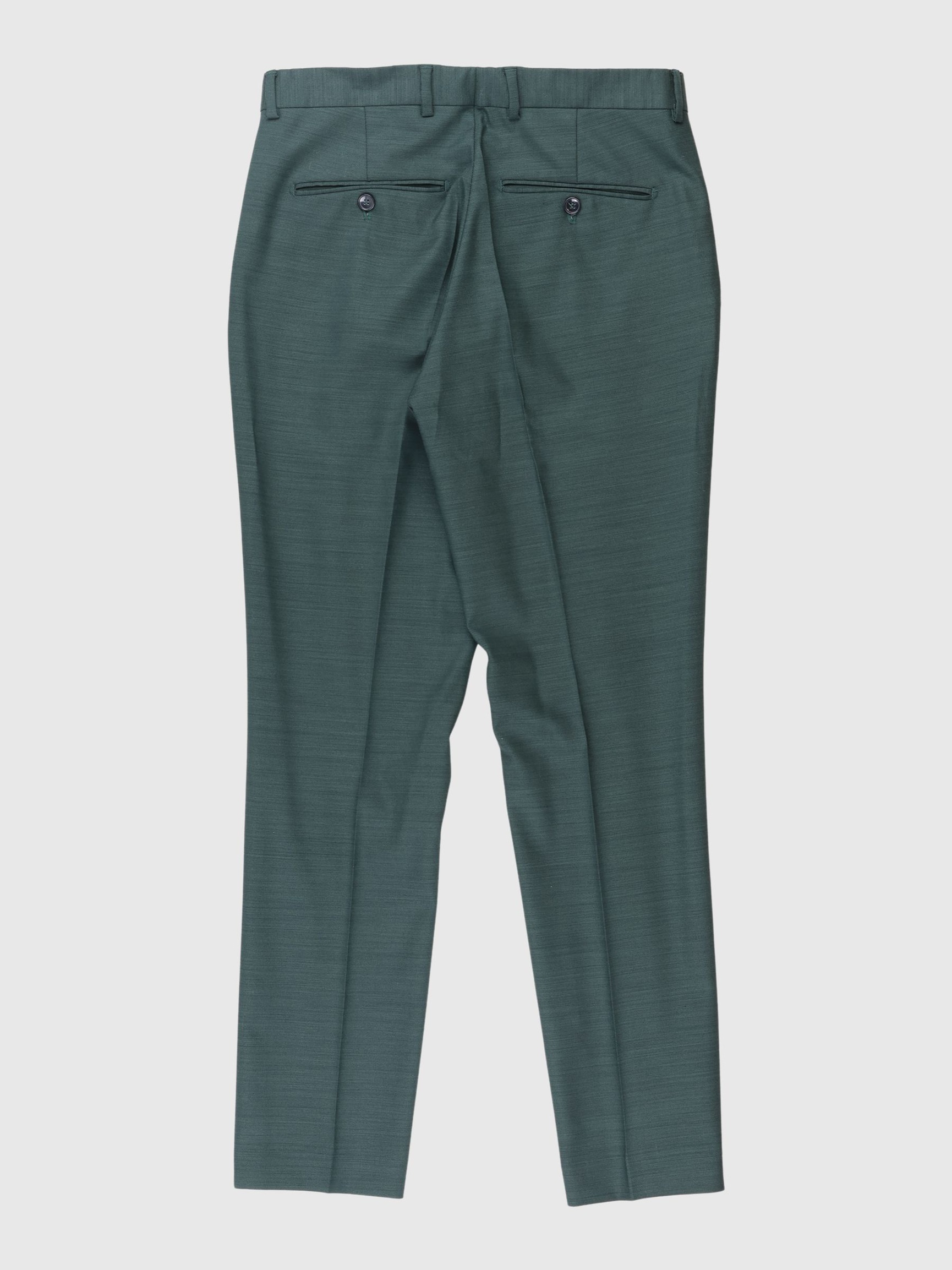 SLIM FIT BUKSER, Dark Green, highres