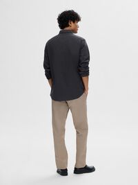 OXFORD SHIRT, Black, highres
