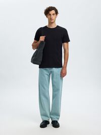 LOT DE 5 T-SHIRT RAS DU COU, Black, highres