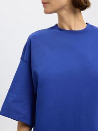 T-SHIRT OVERSIZE, Dazzling Blue, highres