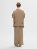 Selected MOCK NECK T-SHIRT, Greige, highres - 16092897_Greige_004.jpg