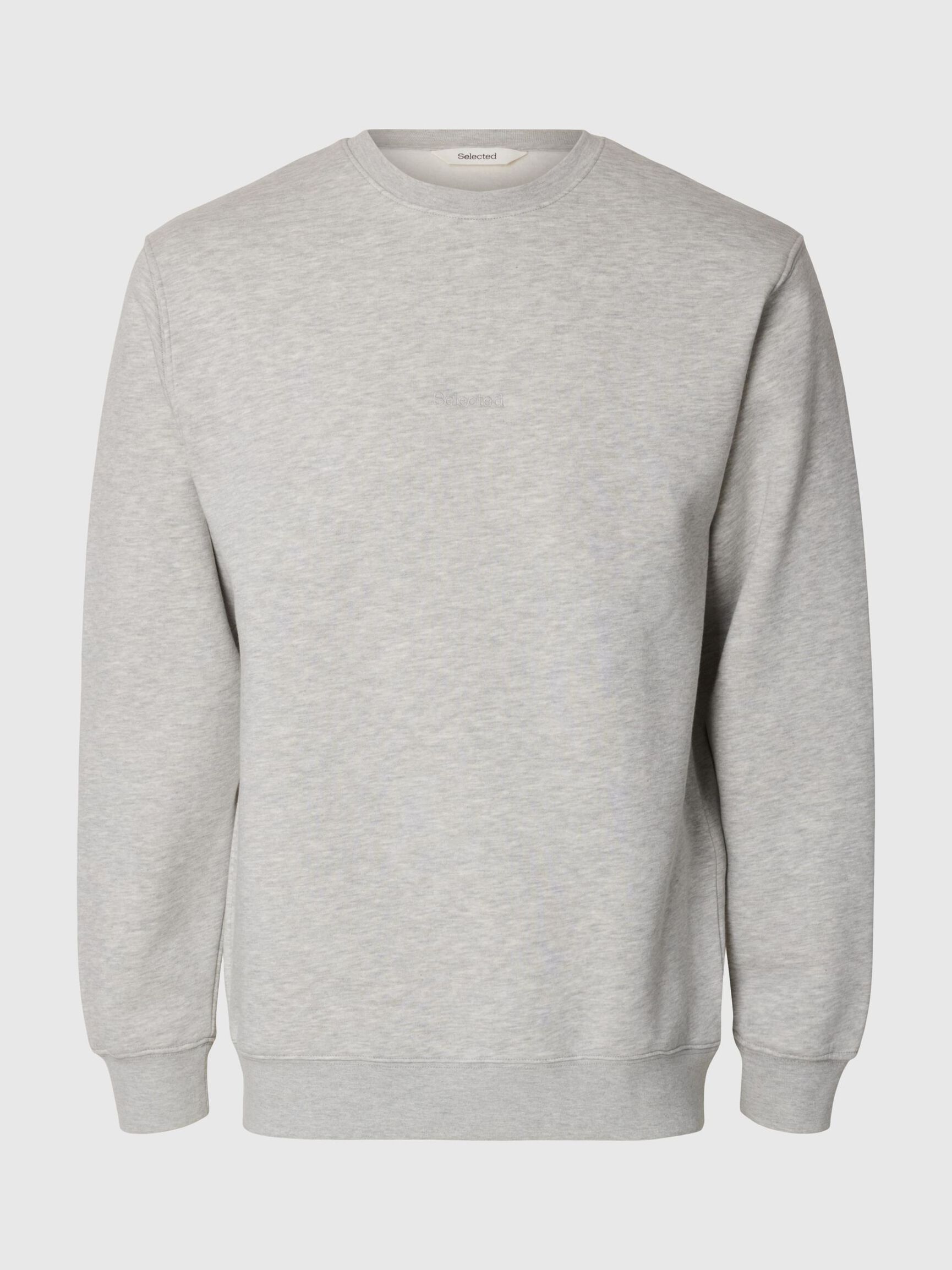 BESTICKTE SWEATSHIRT, Egret, highres