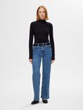 Selected HIGH WAIST JEANS MIT WEITEM BEIN, Medium Blue Denim, highres - 16094542_MediumBlueDenim_005.jpg