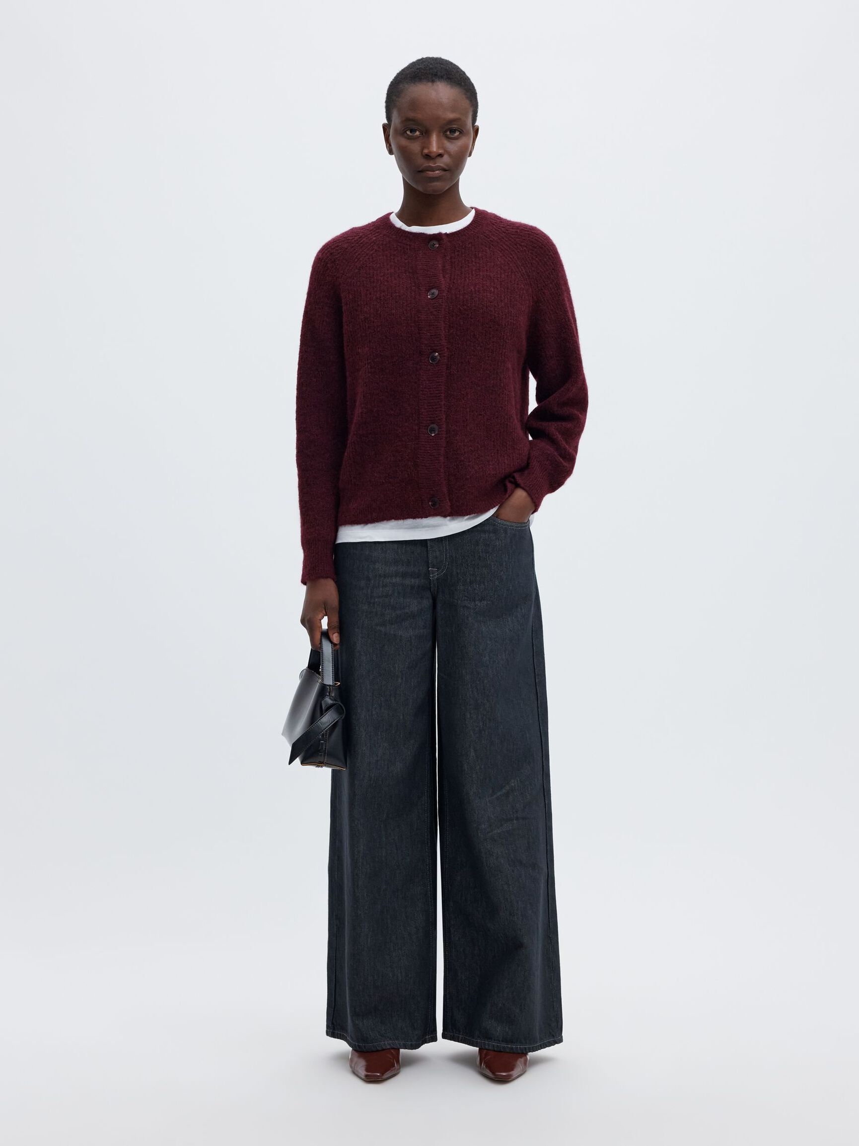 WOOL BLEND CARDIGAN, Fig, highres