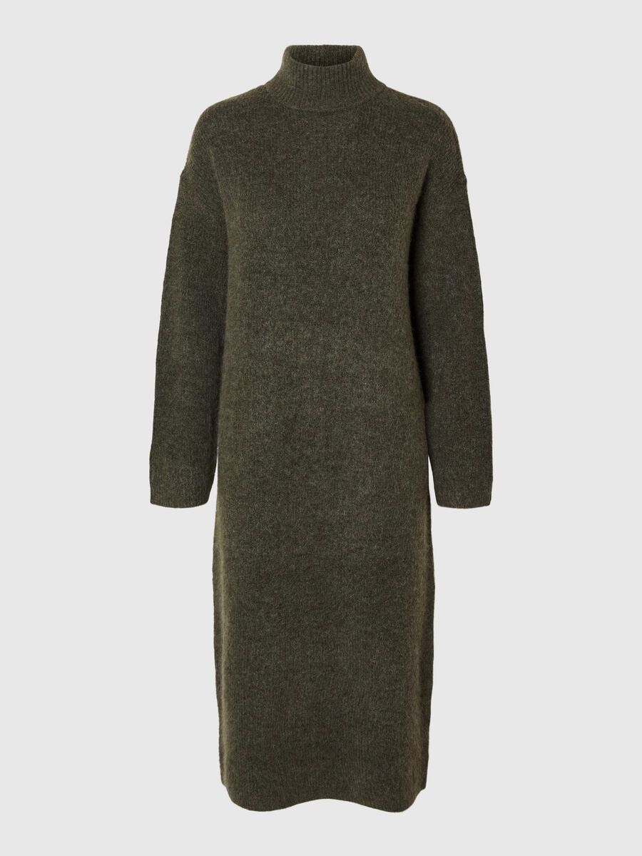 Selected WOOL BLEND MAXI DRESS, Kalamata, highres - 16090273_Kalamata_1040918_001.jpg