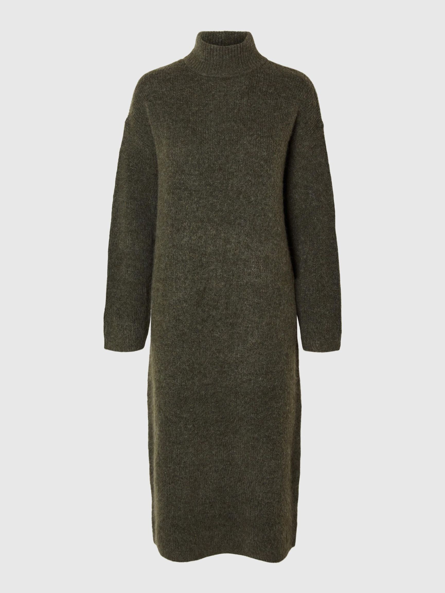 WOOL BLEND MAXI DRESS, Kalamata, highres