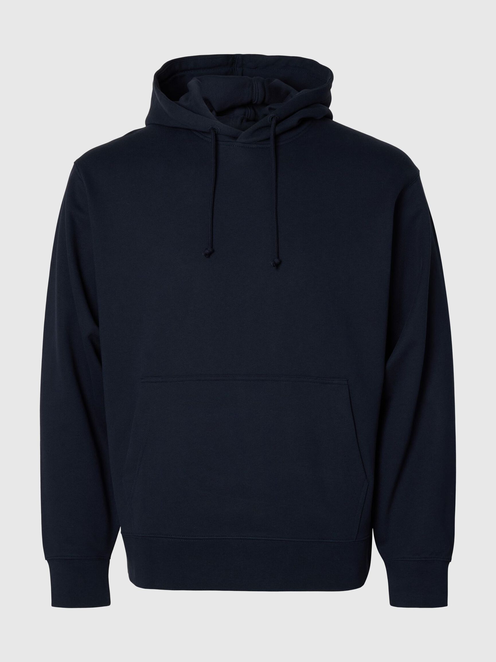 100% BOMULD HOODIE, Dark Sapphire, highres