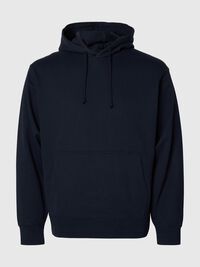 100% BOMULD HOODIE, Dark Sapphire, highres