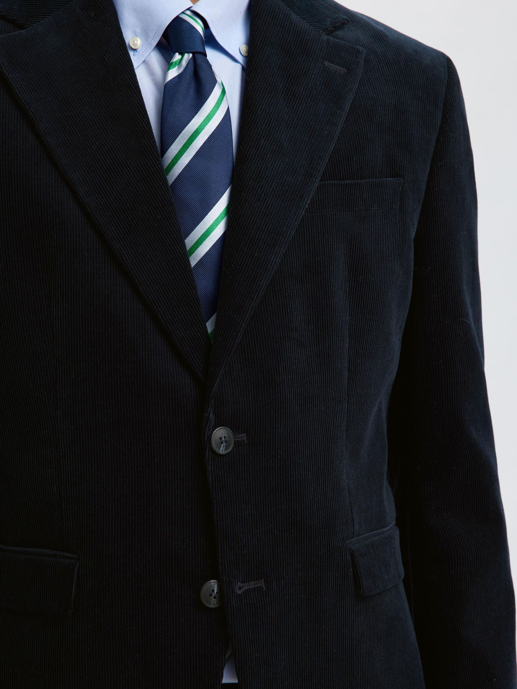 DE CORDEROY, CORTE REGULAR BLAZER, Sky Captain, highres