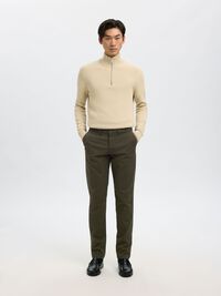 175 SLIM FIT FLEX CHINOS, Forest Night, highres