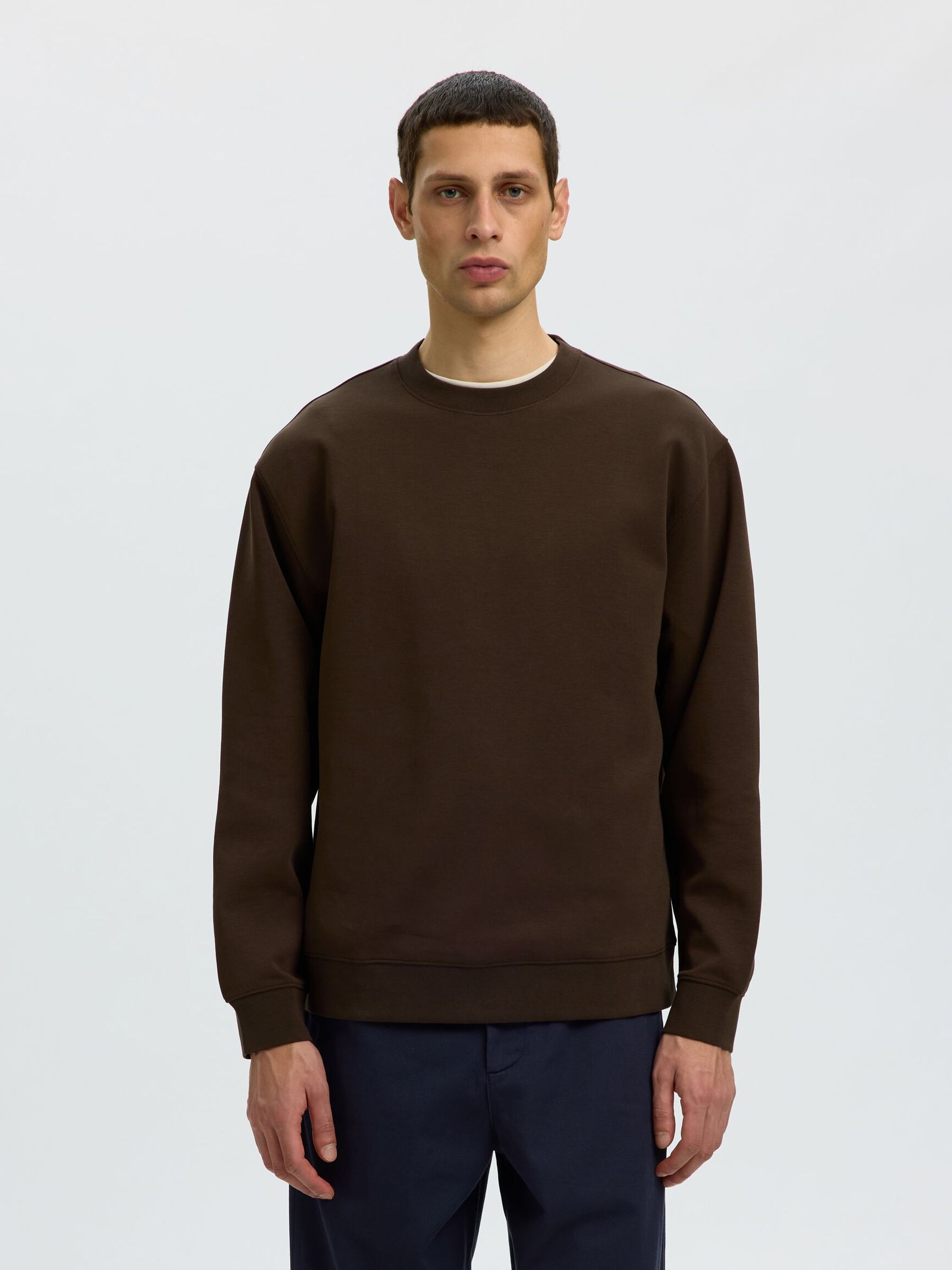 REGULAR FIT LONG SLEEVED SWEATSHIRT, Delicioso, highres