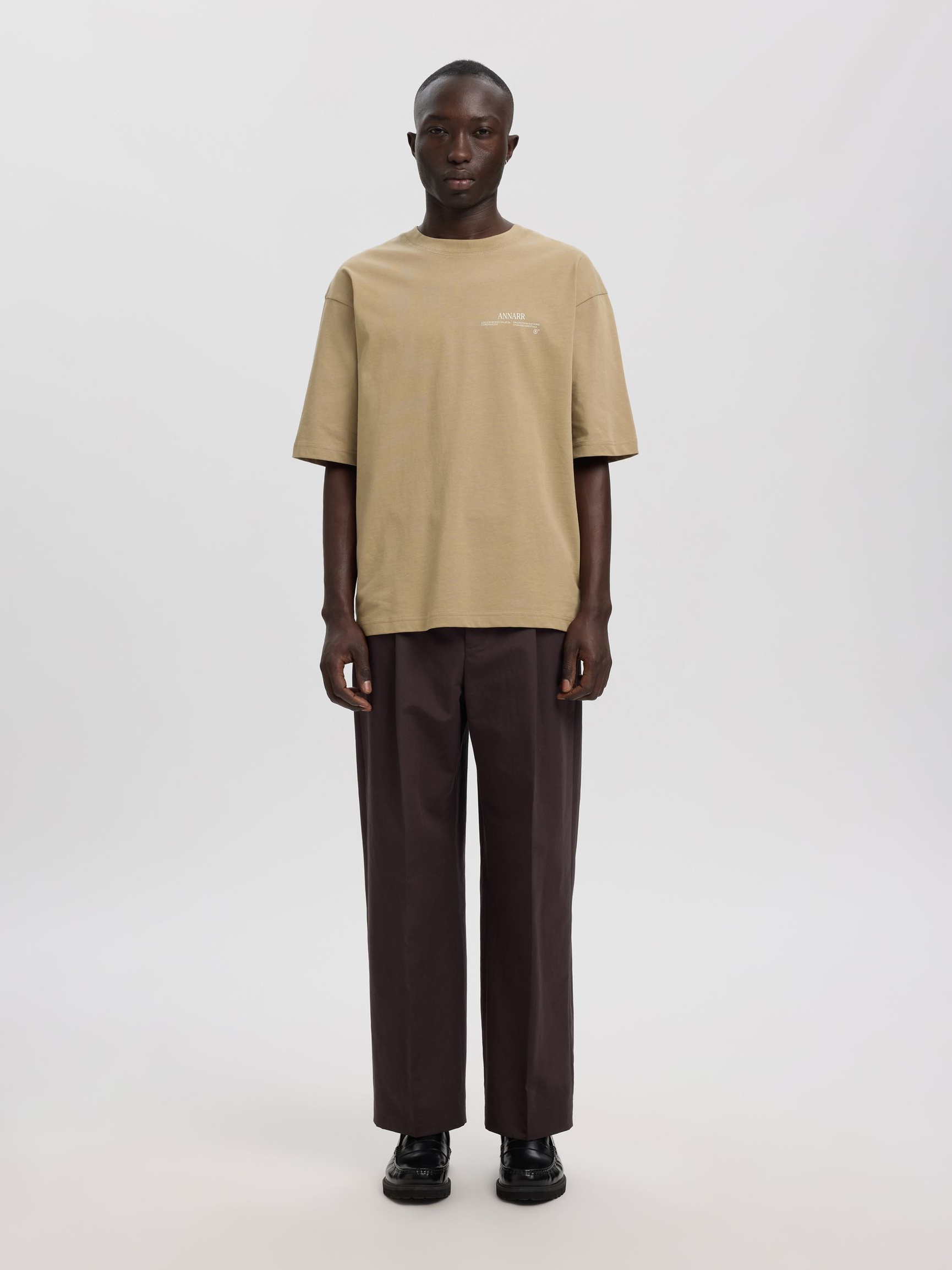 T-SHIRT, Weathered Teak, highres