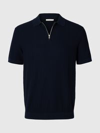 À FERMETURE ÉCLAIR POLO, Navy Blazer, highres