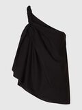 Selected BRAIDED ONE-SHOULDER TOP, Black, highres - 16097813_Black_001.jpg