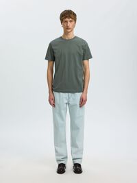 3-PACK COTTON T-SHIRT, Balsam Green, highres