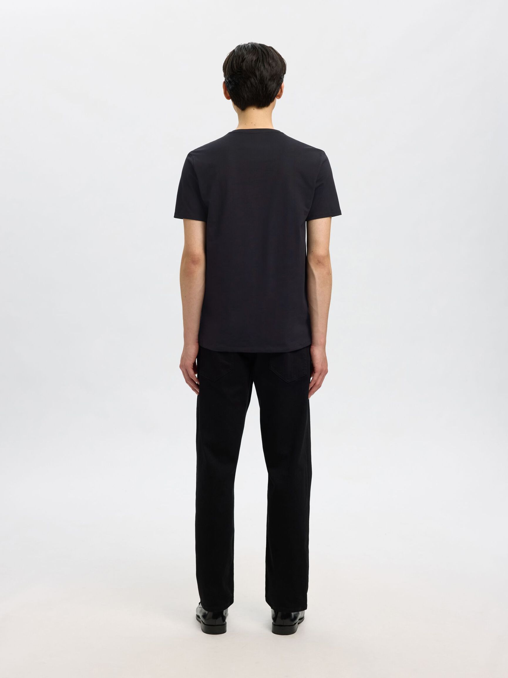 3-PACK BOMULL T-SHIRT, Black, highres