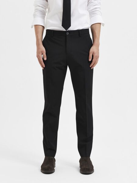 Selected 175 SLIM FIT TROUSERS, Black, highres - 16087825_Black_003.jpg