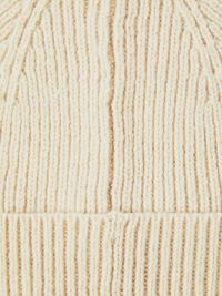 100% MERINO WOOL BEANIE, Oatmeal, highres