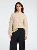 Selected MEZCLA DE LANA JERSEY DE CUELLO ALTO, Birch, highres - 16095990_Birch_1153024_003.jpg