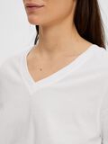 Selected CLASSIC V-NECK T-SHIRT, Bright White, highres - 16087922_BrightWhite_006.jpg