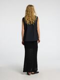 Selected GEBREIDE MAXI ROK, Black, highres - 16097230_Black_004.jpg