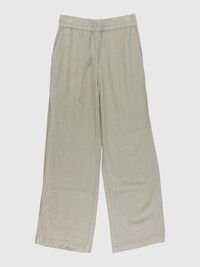 VISCOSE BLEND TROUSERS, Deep Lichen Green, highres