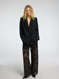 Selected LACE STRAIGHT FIT TROUSERS, Black, highres - 16097316_Black_008.jpg