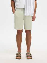 COMFORT FIT SHORTS, Aqua Gray, highres