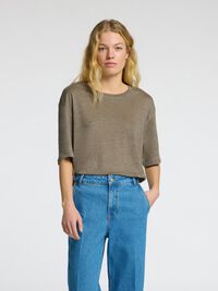 T-SHIRT, Vetiver, highres